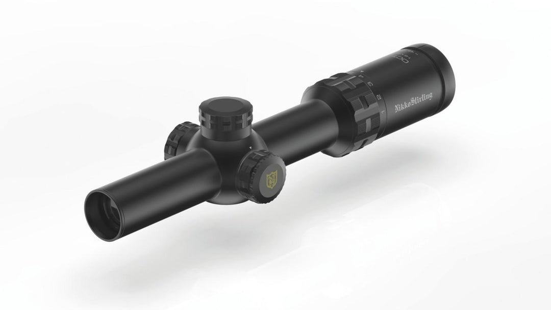 Nikko Stirling Octa Illuminated Hunting Scope 1-8x24 30mm #4 Dot