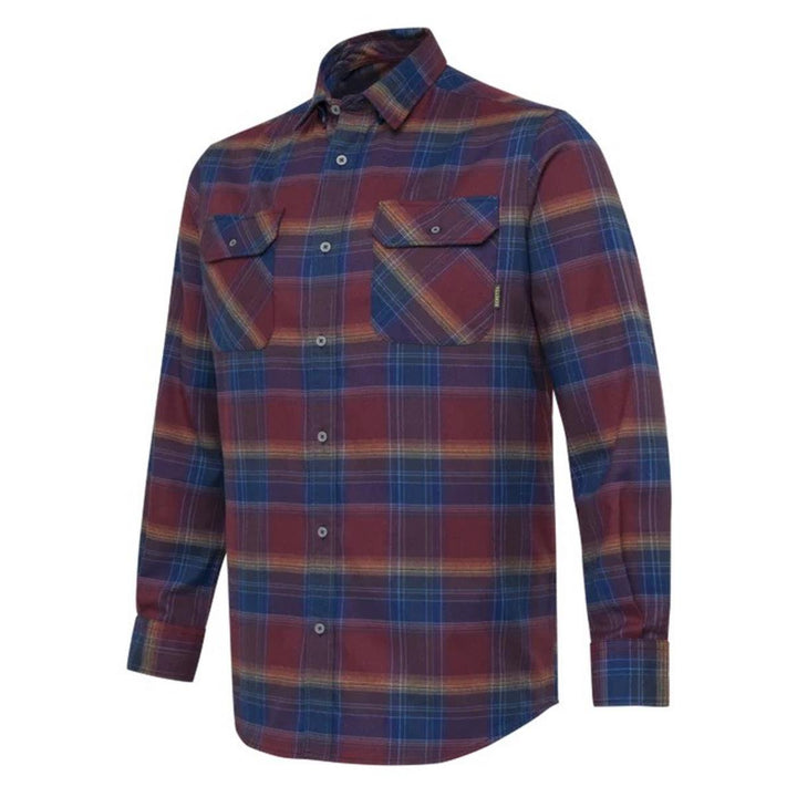 Beretta CADET FLANNEL SHIRT Burgundy Check