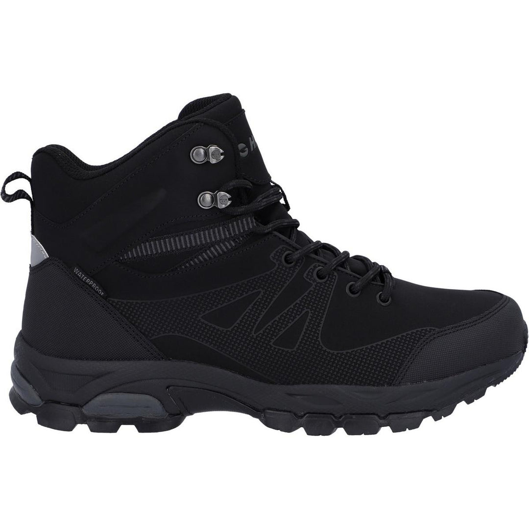 Hi-Tec Jackdaw Mid Waterproof Boot Black/Carbon