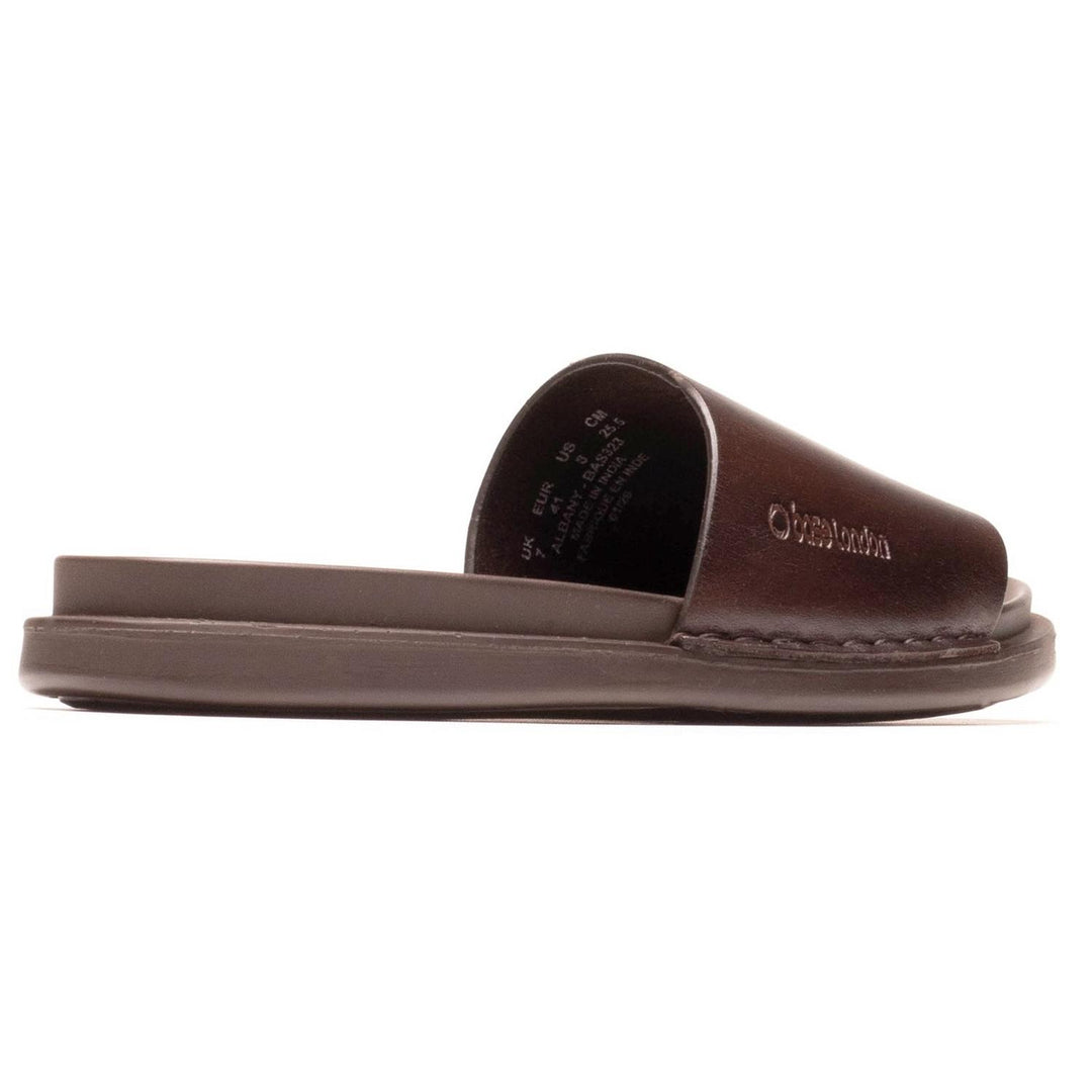 Albany Slide Sandal Brown