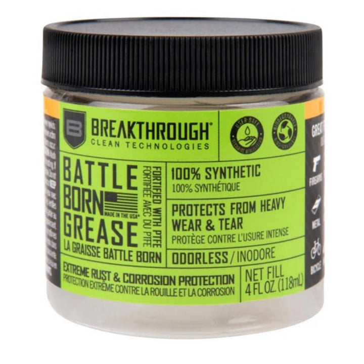 Breakthrough Clean Battle Born Grease with PTFE 4oz Jar