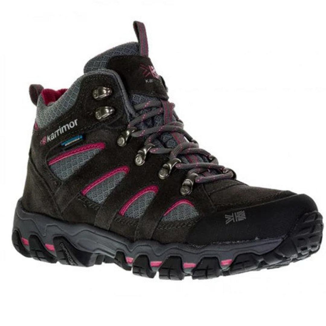 Karrimor Ladies Karrimor Bodmin V Weathertite Mid Rise Waterproof Hiking Shoes (UK 8)