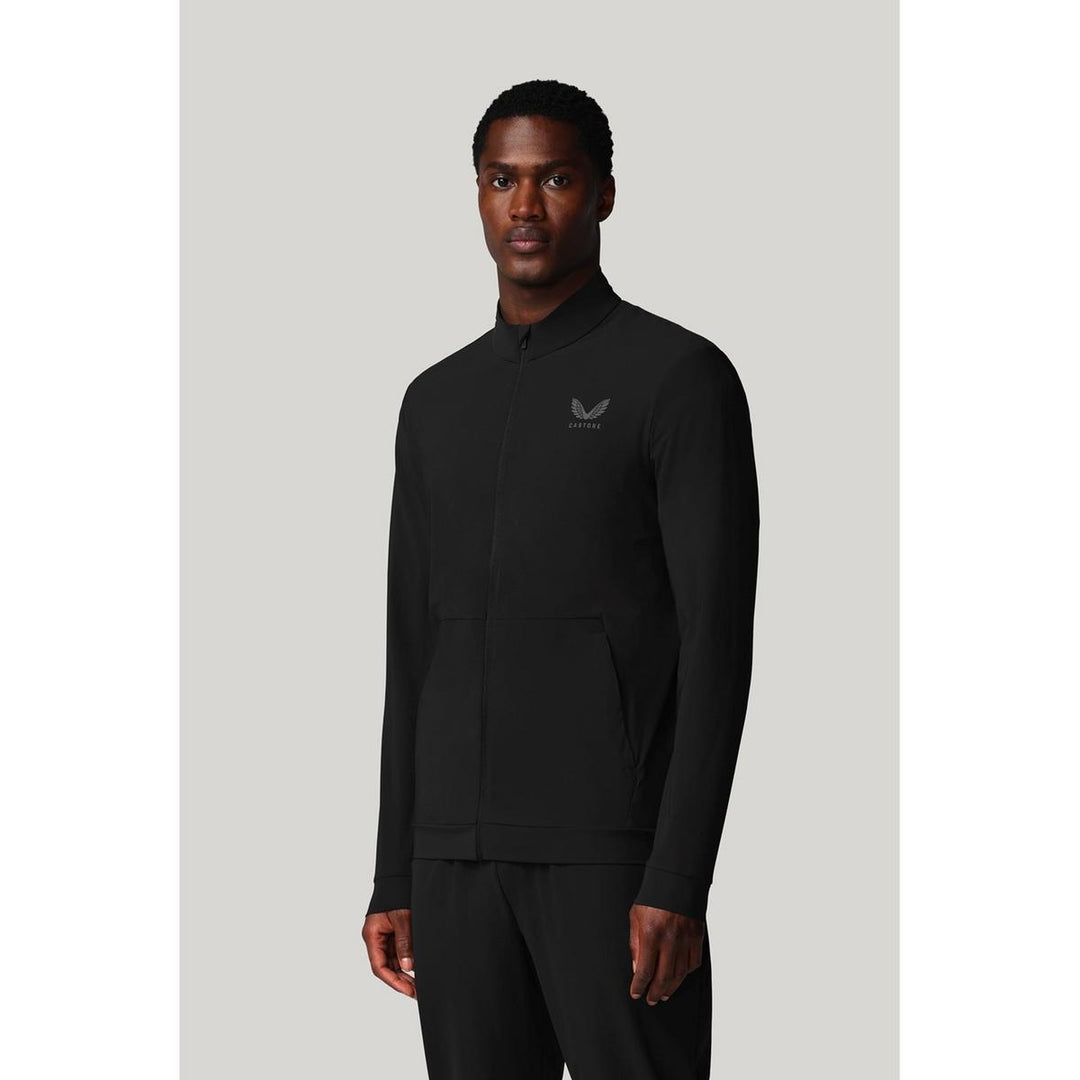 Castore TECH TRAINING JACKET CASTORE BLACK/CASTORE GUNMETAL – view 3