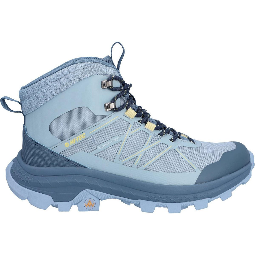 Hi-Tec AWW Infuse Mid WP Hiking Boots Womens Blue Fog/Flints – view 6