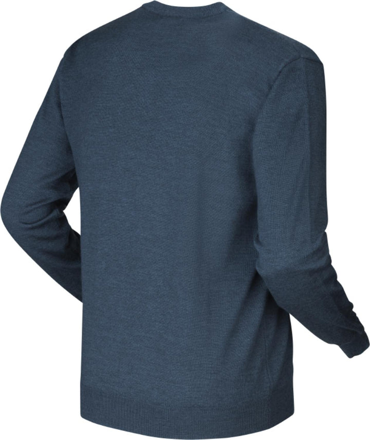 Harkila Glenmore Merino Wool Pullover Heritage Blue