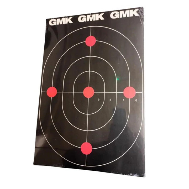 GMK Oval White Reactive Target 18x12in - Pack of 10