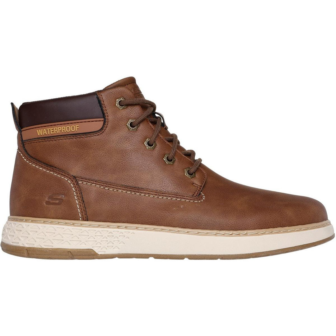 Skechers Garlan Deno Trainers Brown