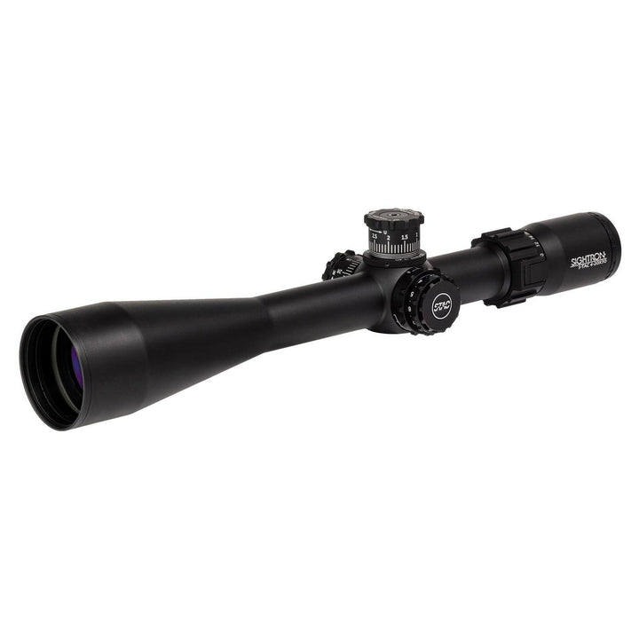 Sightron S-TAC 4-20x50 FFP Illuminated MOA-3 1/4 MOA Zero Stop Rifle S