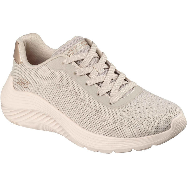 Skechers Bobs Squad Waves Current Look Trainers Off White