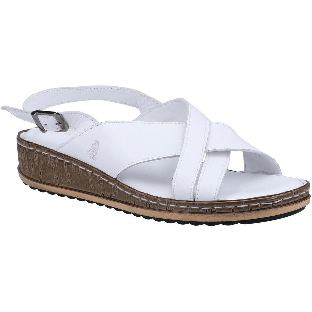 Hush Puppies Elena Cross Over Wedge Sandal