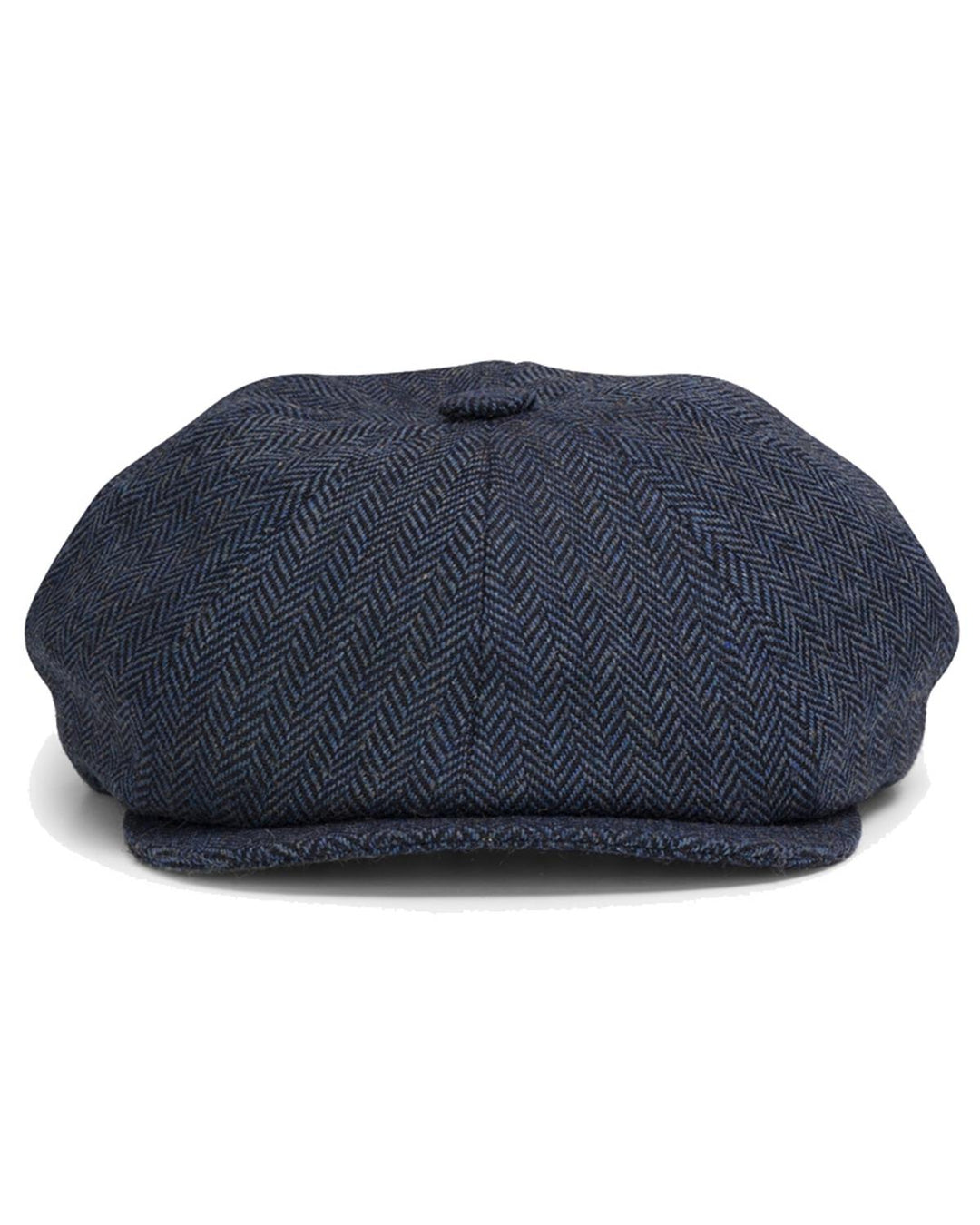 Hoggs of Fife Herringbone Tweed Baker Boy Cap