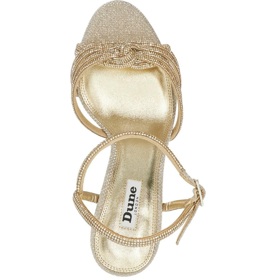 Dune Marvellous Sandals Gold