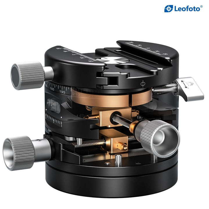 Leofoto G20 3D Geared Head - Arca-Swiss Compatible