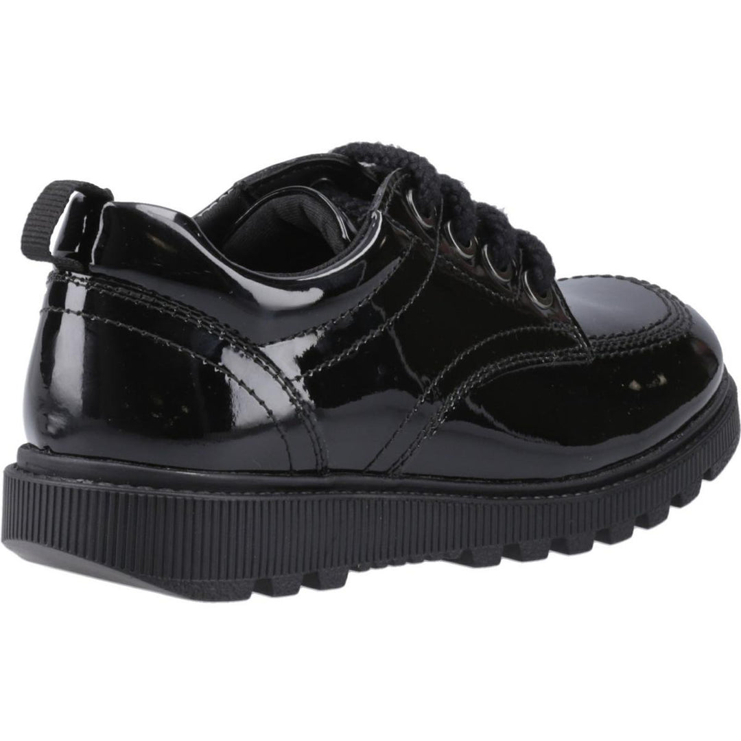 Hush Puppies Keeley Lace Up Patent Jnr – view 2