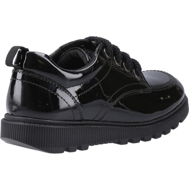 Hush Puppies Keeley Lace Up Patent Jnr – view 2