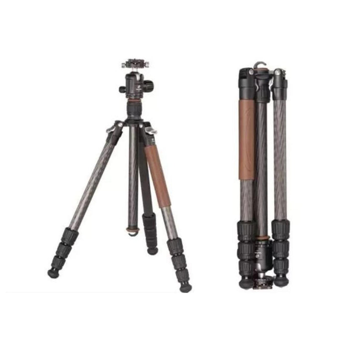 Leofoto Armour LN-284CT Carbon Fibre Tripod + NB-40 Panning Clamp Ballhead