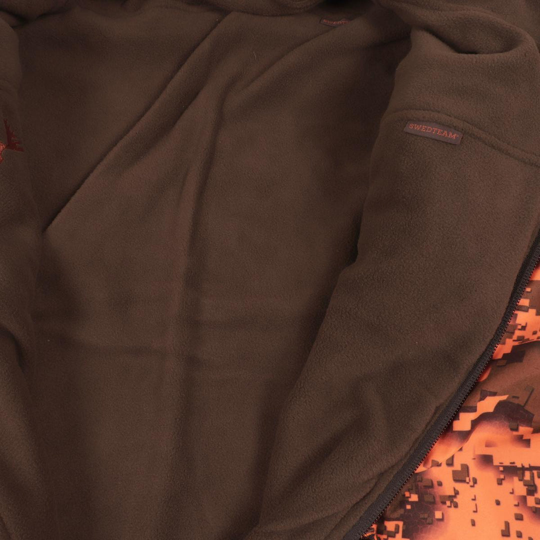 SwedTeam Ridge Pro M Reversible Jacket Desolve Fire/Swedteam Green