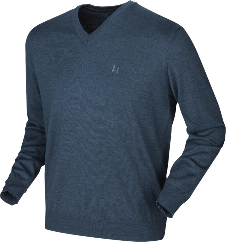 Harkila Glenmore Merino Wool Pullover Heritage Blue