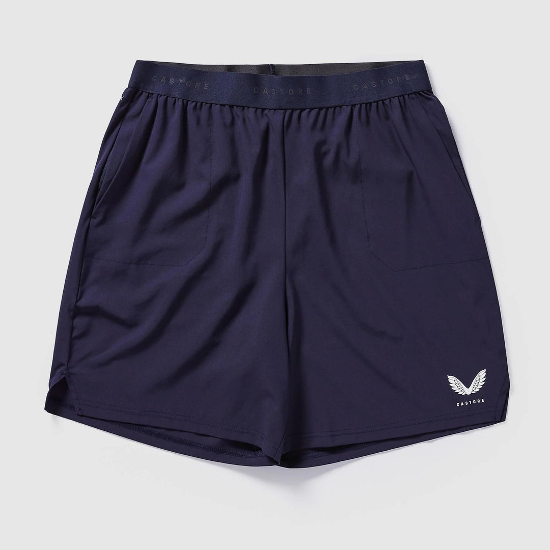 Castore Branded Elastic Shorts Midnigh