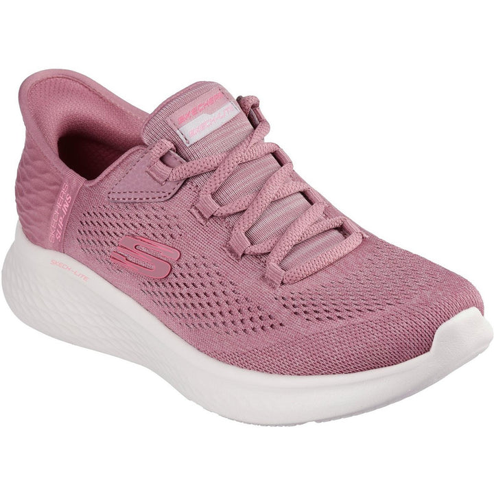 Skech-Lite Pro Natural Trainer Dark Mauve