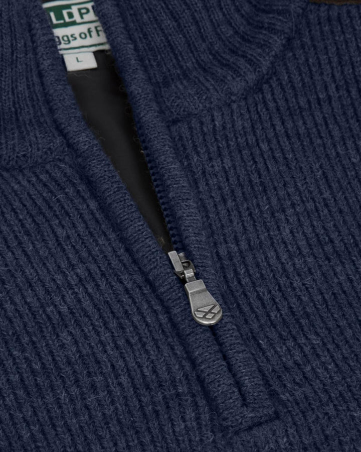 Hoggs of Fife Hebrides II Zip Neck Windproof Pullover – view 4