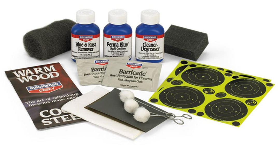 Birchwood Perma Blue® Liquid Gun Blue Finishing kit