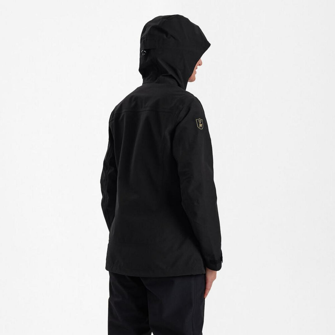 Deerhunter Lady Sarek Shell Jacket with hood - Black