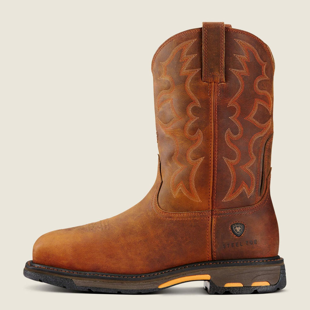 Ariat Mens Workhog Wide Sq Toast Prim St – view 5