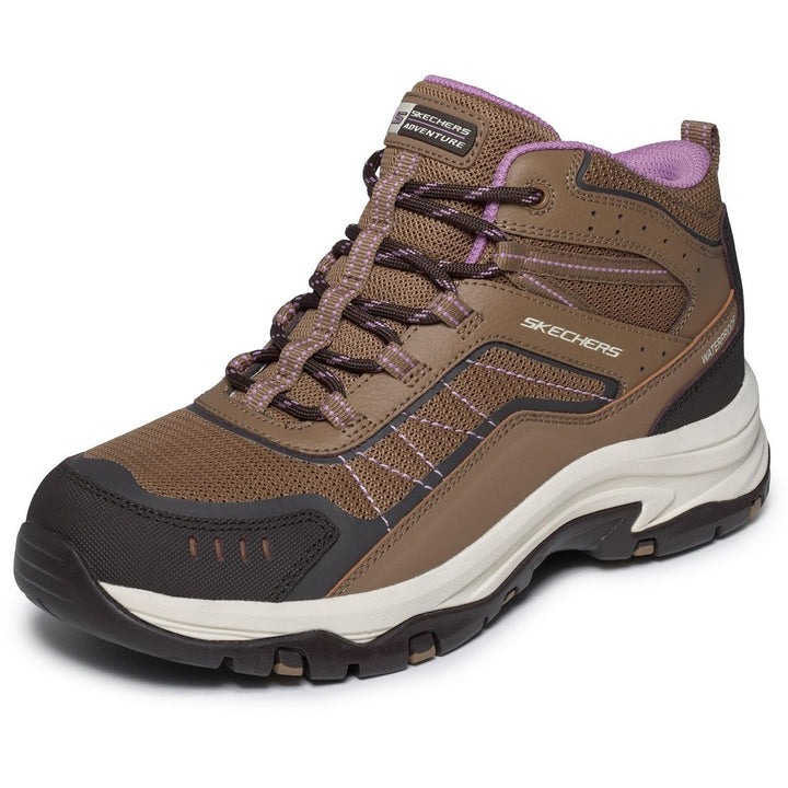 TREGO ASHAWAY Tan Leather/Brown Trim