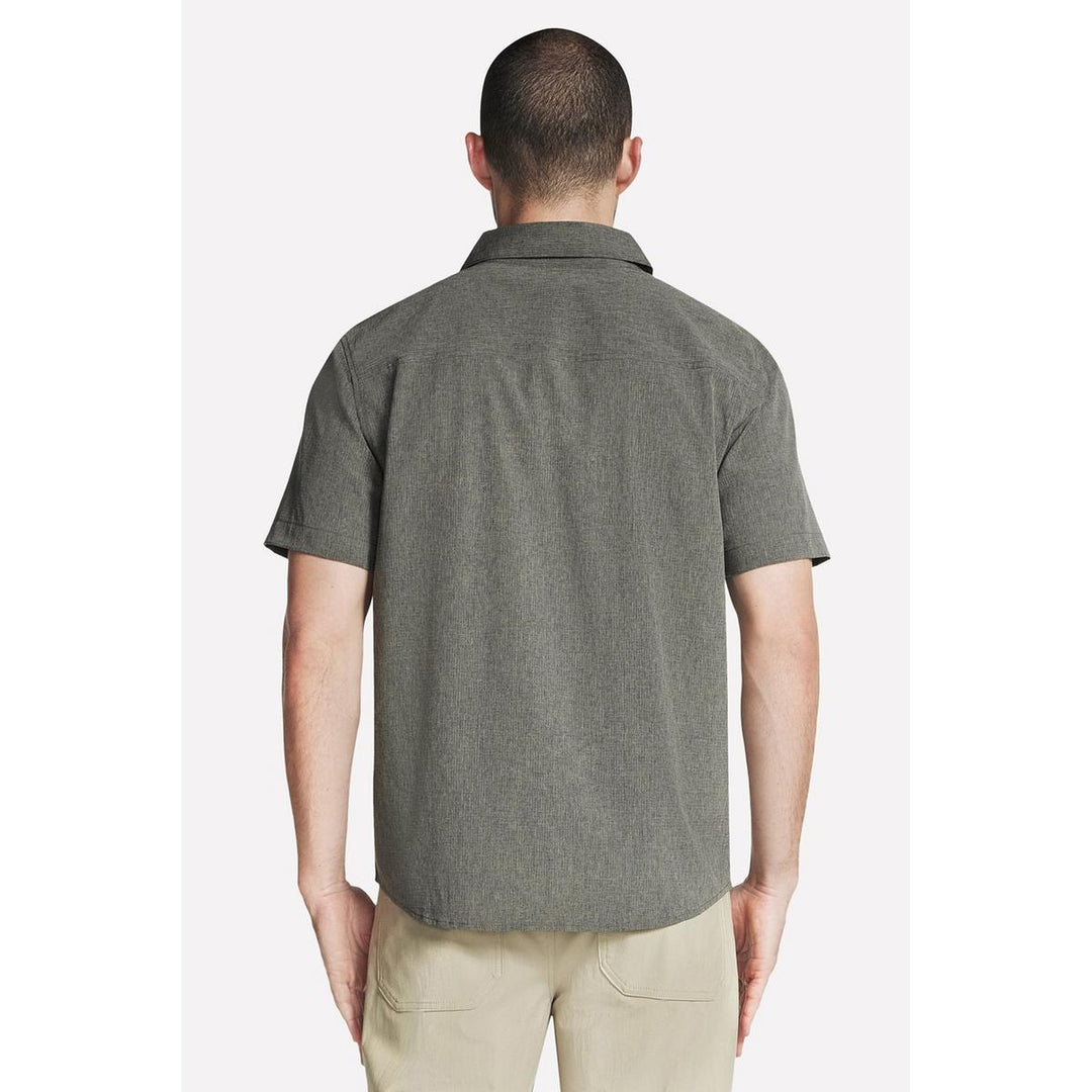 Skechers Performance GO WALK Air Short Sleeve Shirt Olive/Grey
