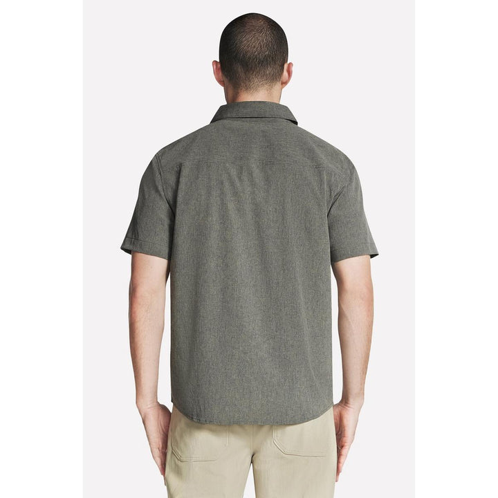 Skechers Performance GO WALK Air Short Sleeve Shirt Olive/Grey
