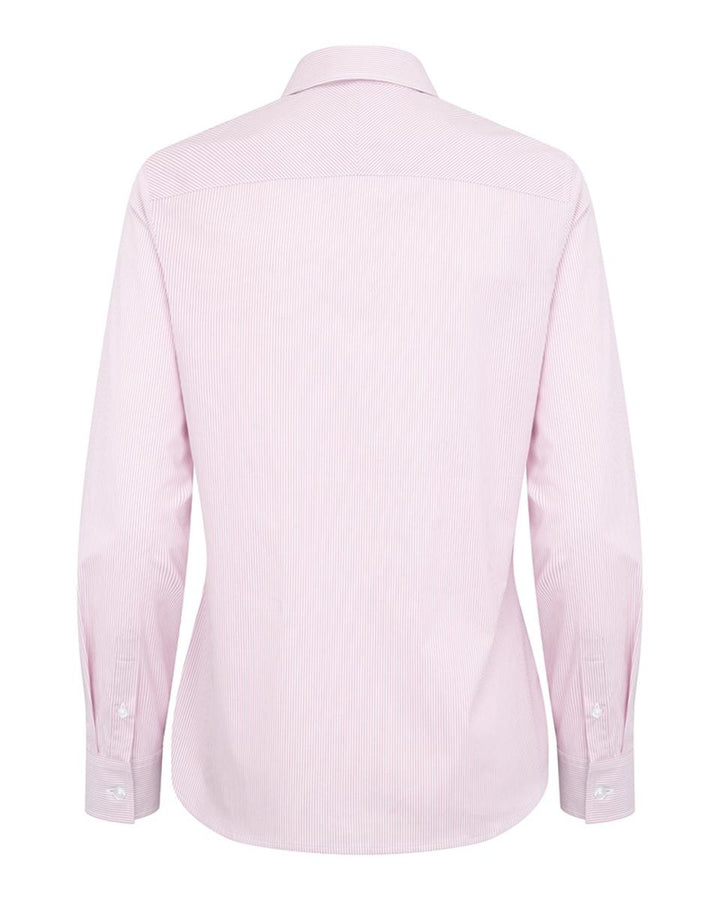 Hoggs of Fife Ingliston Ladies Stretch Stripe Shirt