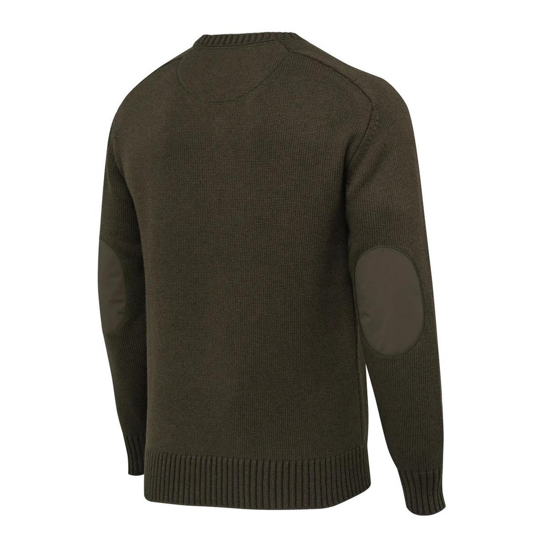 Beretta KENT V-NECK TECH SWEATER Brownbark&moss
