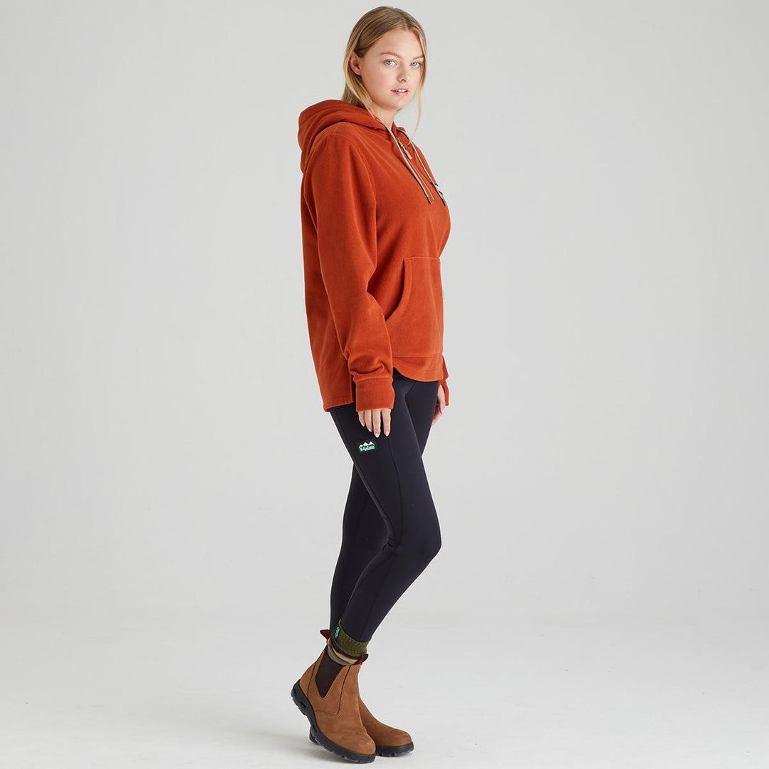 Ridgeline Womens Ballistic Long Sleeved Fleece Hoodie