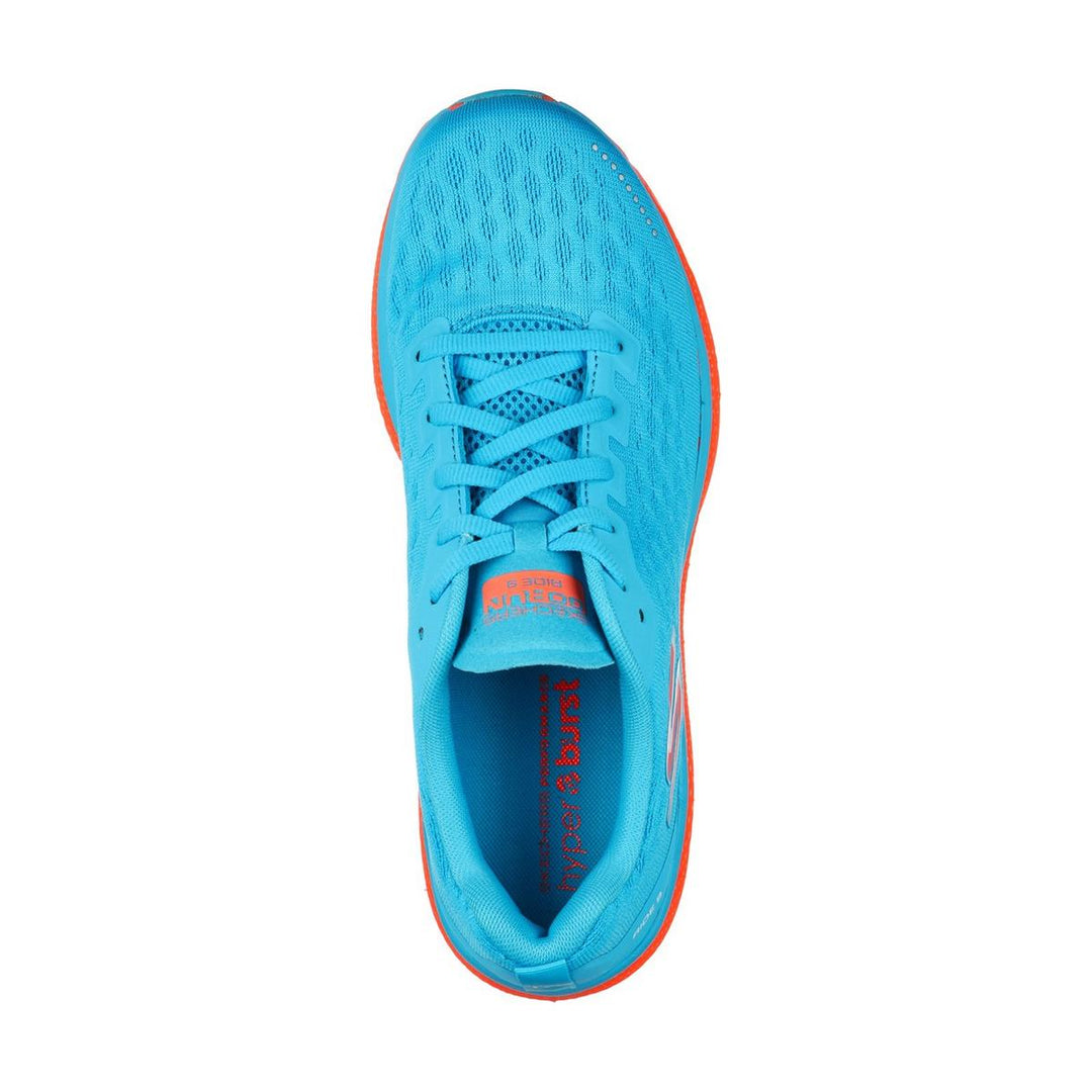 Skechers Performance Go Run Ride 9 Sports Shoes Blue/Coral