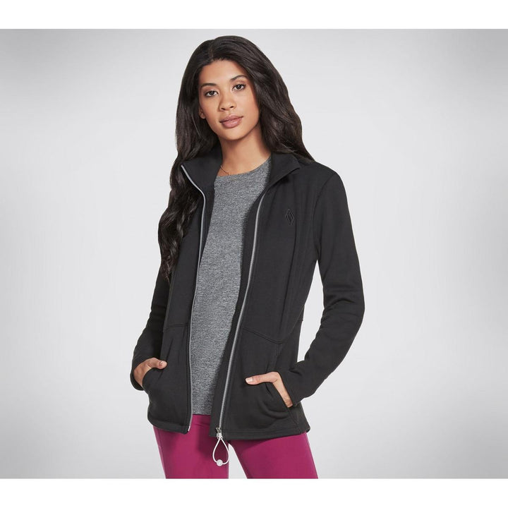 Skechers Performance Go Snuggle Full Zip Jacket Black