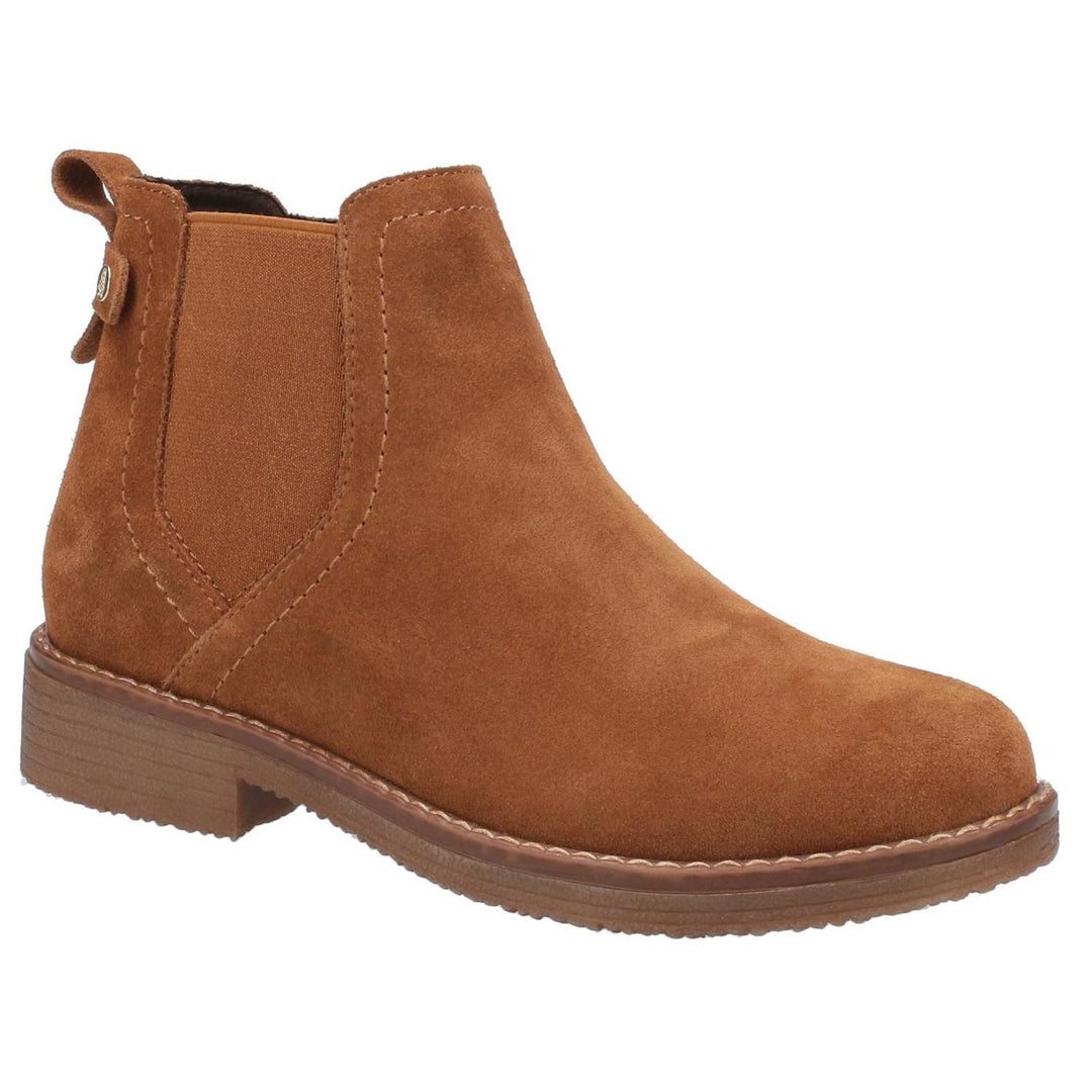 Maddy Ladies Ankle Boots Tan