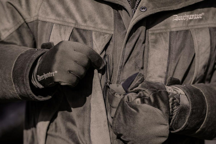Deerhunter Rusky Silent Gloves Peat