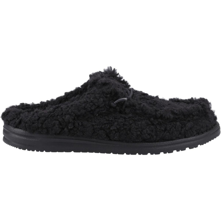 HEYDUDE Wally Slipper Black/Black