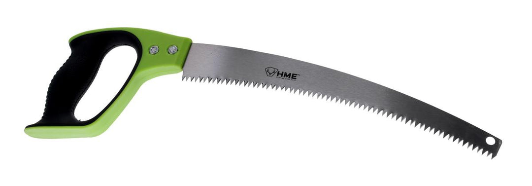HME Hand Saw with Scabbard – 12" Curved Blade Field Saw