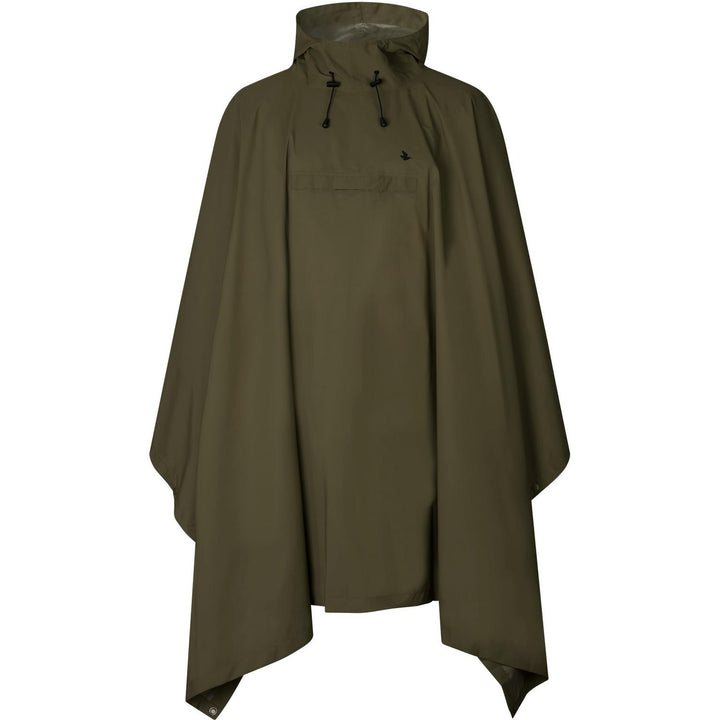 Seeland Taxus Waterproof Rain Poncho - Pine Green – view 3