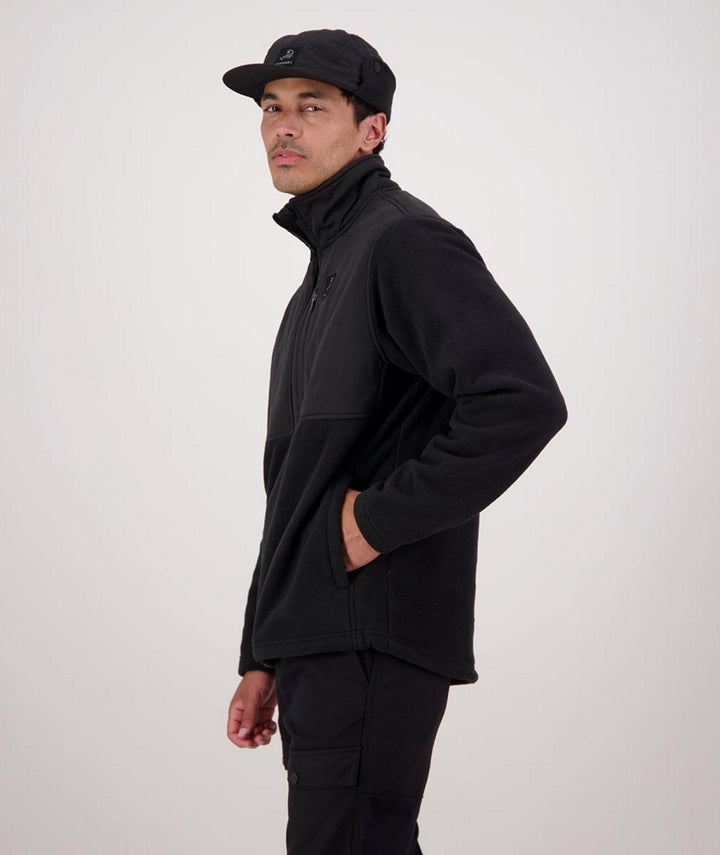 Swanndri Men's High Rock Hybrid Fleece Pullover