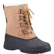 Cotswold Snowfall Waterproof Winter Boot Brown