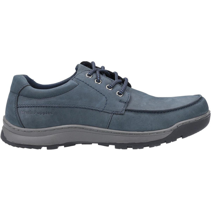 Hush Puppies Tucker Lace Shoe Navy Nubuck – view 4