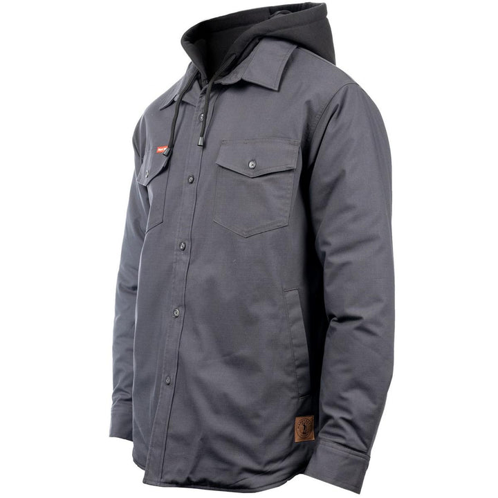 Hard Yakka Quilted Solid Shacket – view 3