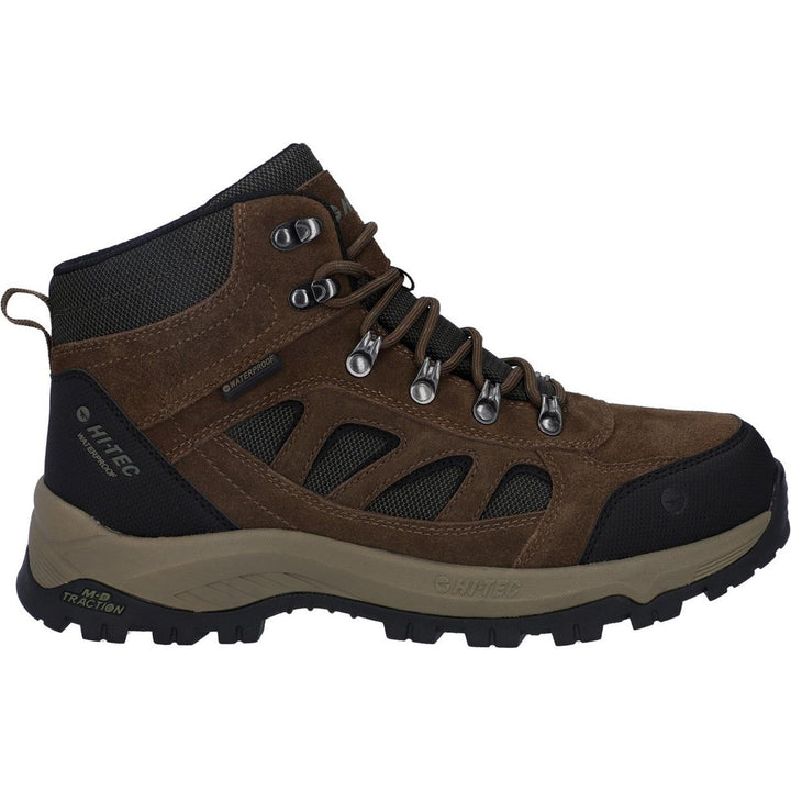 Hi-Tec Bandera Expedition Mid Wide Boots Smokey Brown/Khaki
