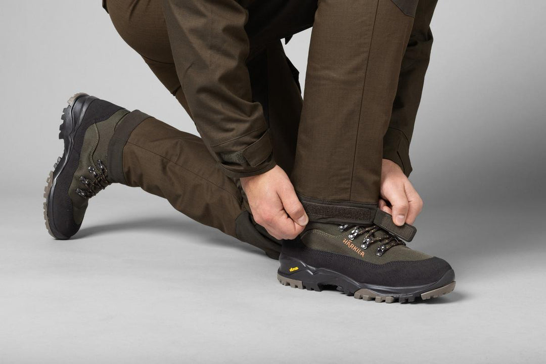 Harkila Nordic Hunter HWS trousers Willow green/Shadow brown