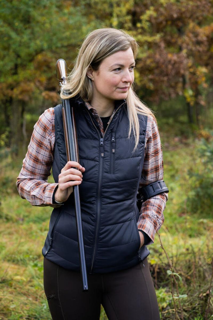 Deerhunter Lady Heat Padded Waistcoat Dark Blue