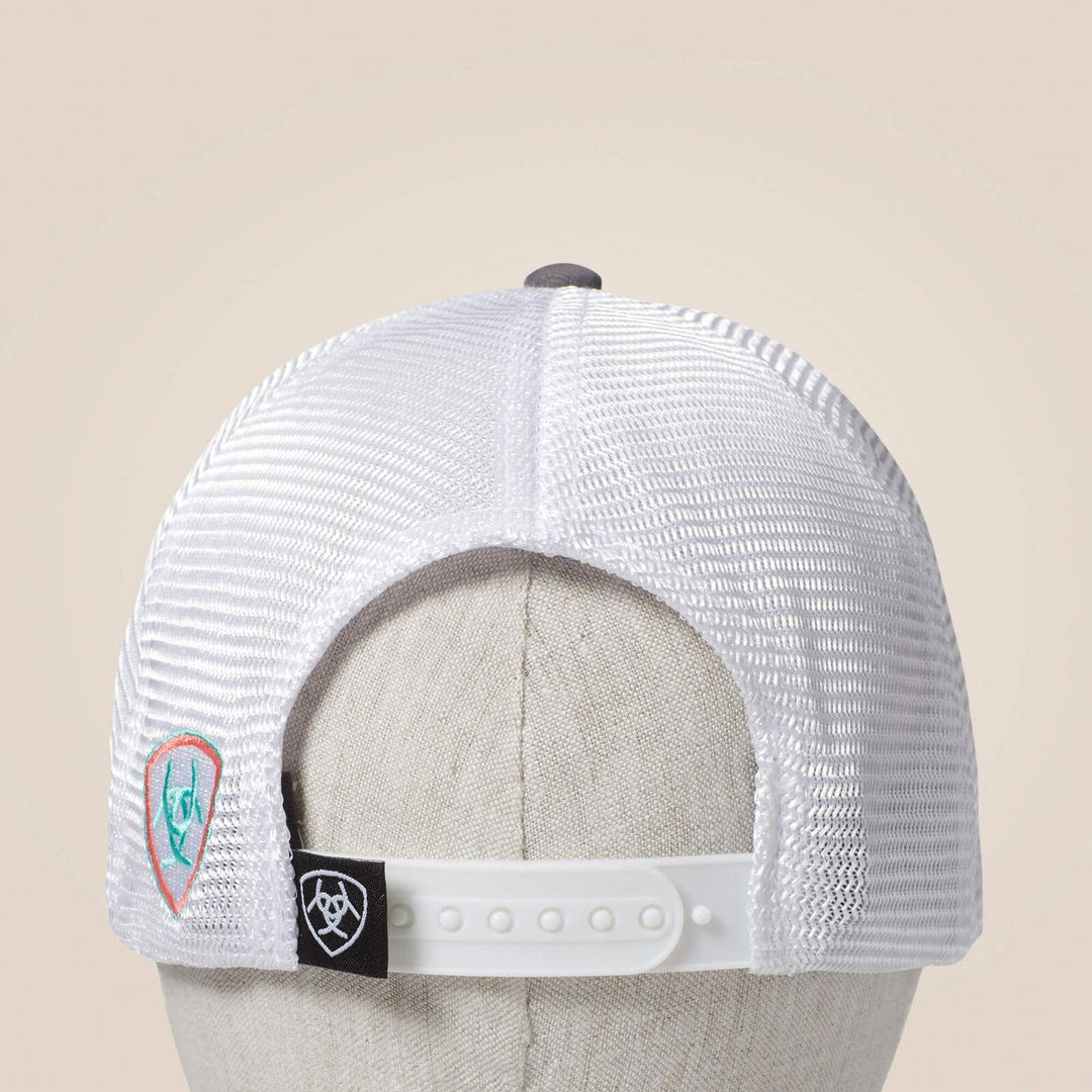 Ariat Aztec Logo Mesh Snapback Cap – view 2