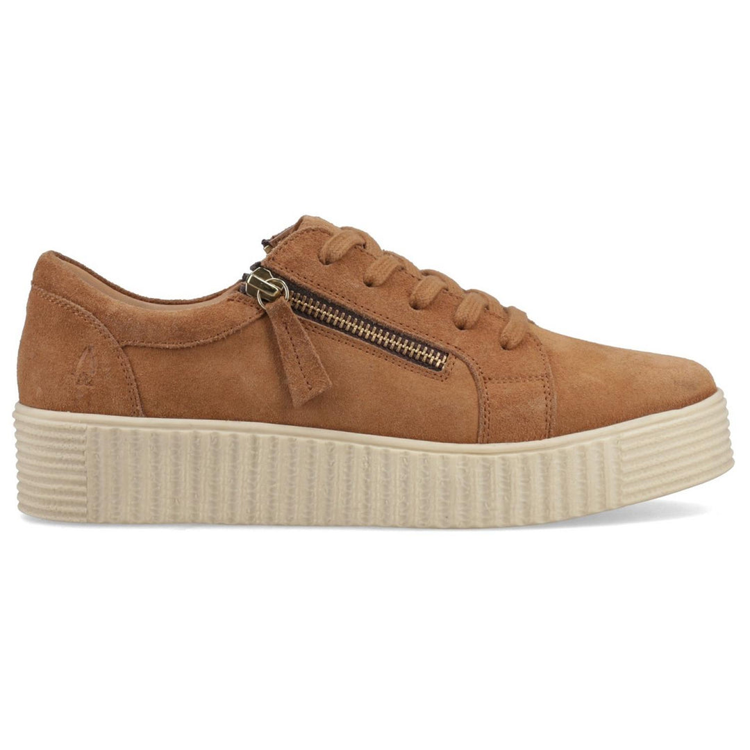 Tara Suede Trainer Tan